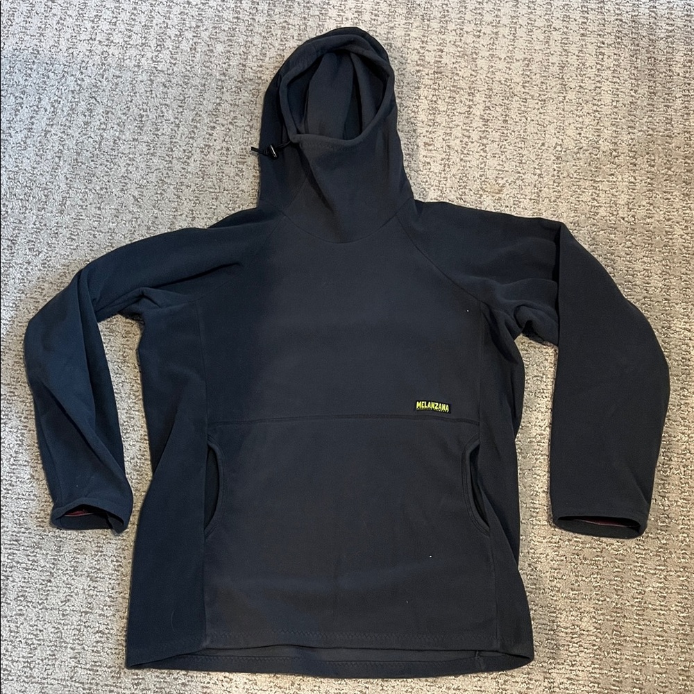 Melanzana Black Fleece Pullover